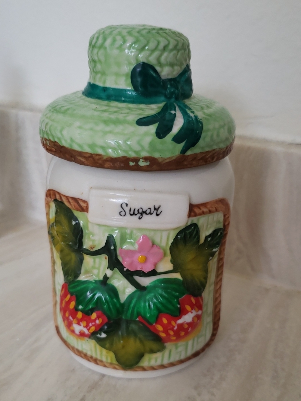 Vintage-Style Sugar Canister by